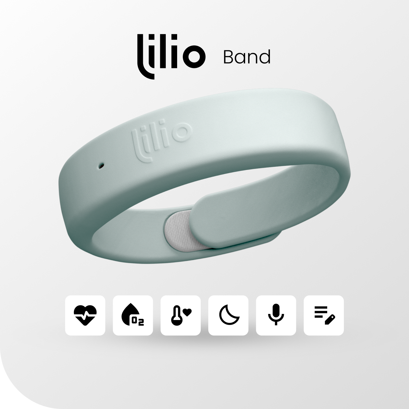 Lilio - Smartes Babyarmband | Alter: 0-5 Jahre | Vitalwerte-Monitor und Alternative zum Babyphone | verschiedene Farben: